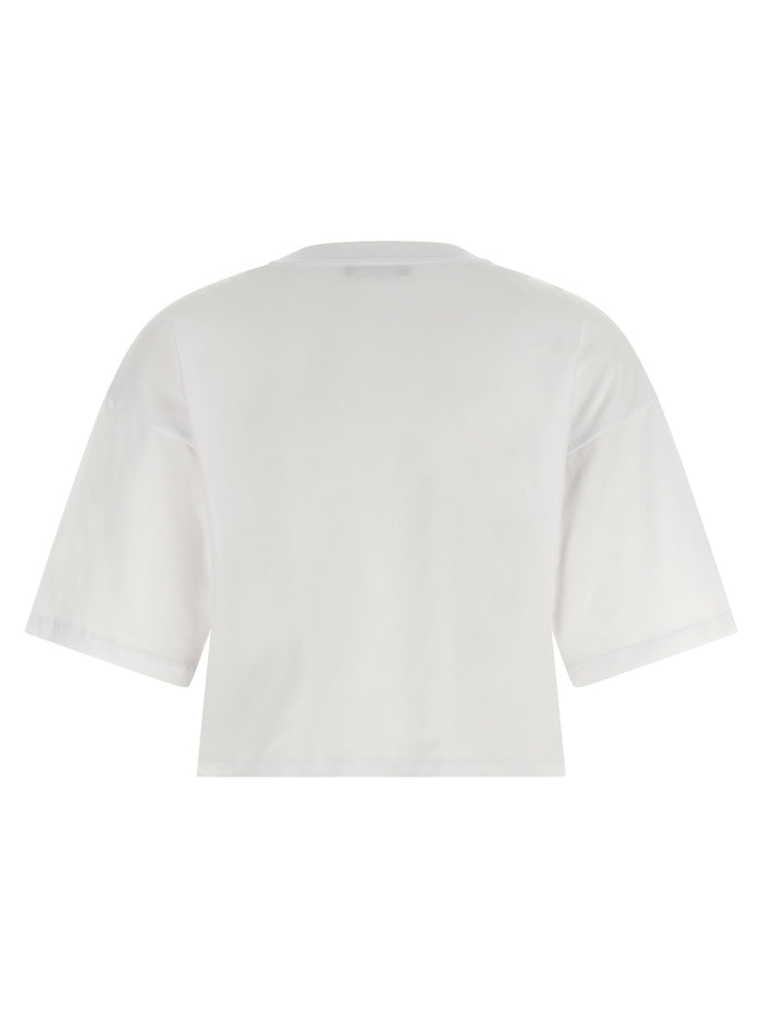 Balmain 100% cotton t-shirt in white — view 2