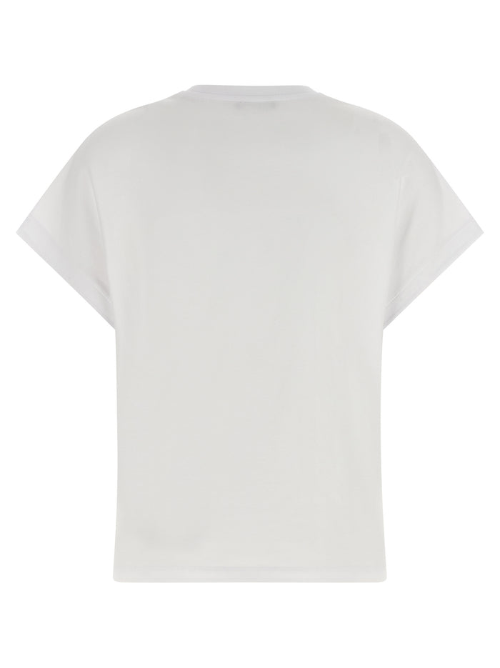 Balmain 100% Cotton t-shirt in white — view 2