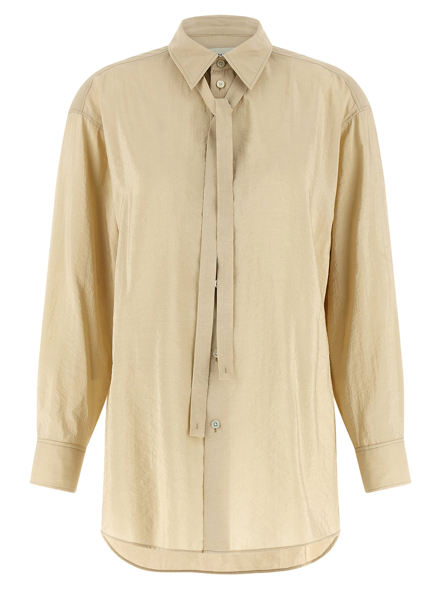 Lemaire 74% Silk blouse in beige