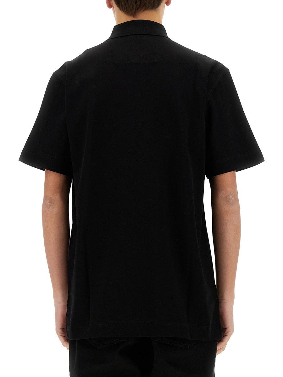 Cotton Polo Black T-shirts
