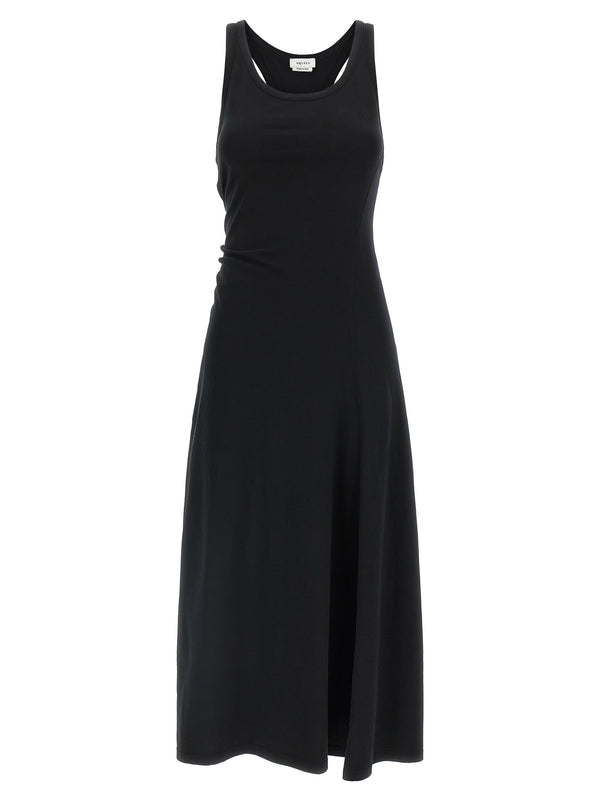 Alexander McQueen 100% cotton dress in black