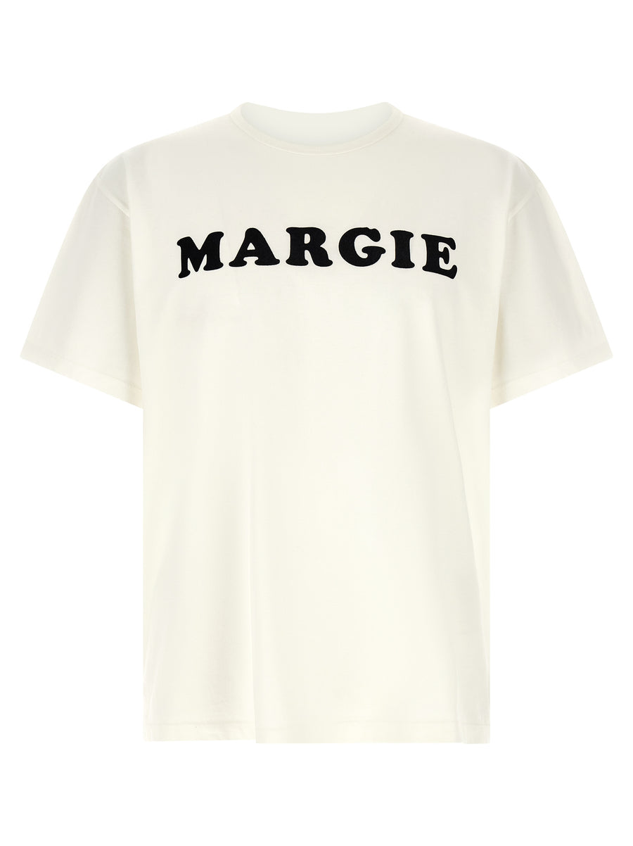 MM6 Maison Margiela 100% cotton t-shirt in white