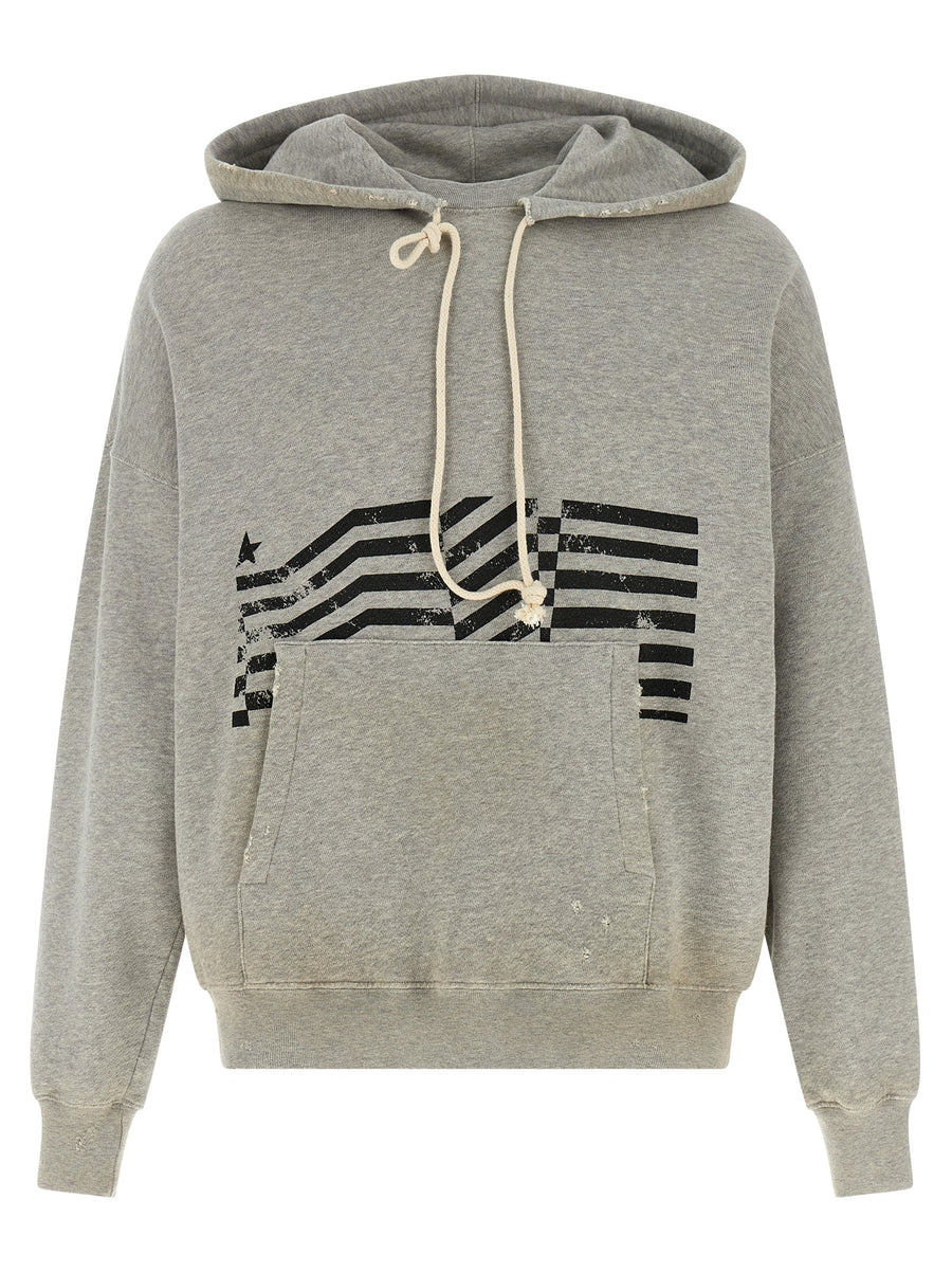 Golden Goose 100% Cotton hoodie in gray