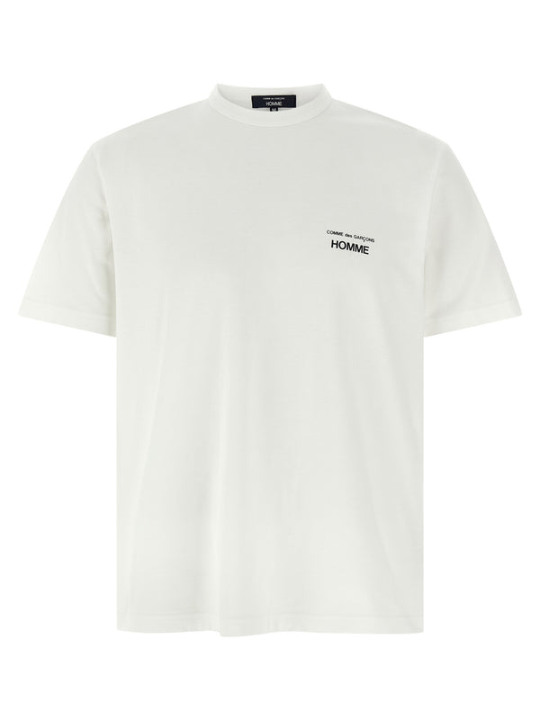 Comme des Garçons 100% cotton t-shirt in white