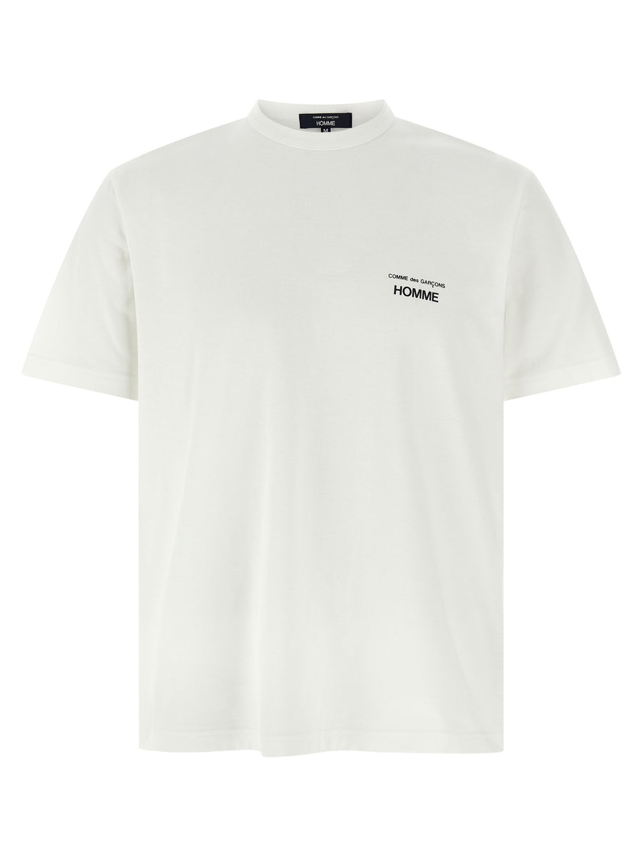 Comme des Garçons 100% cotton t-shirt in white