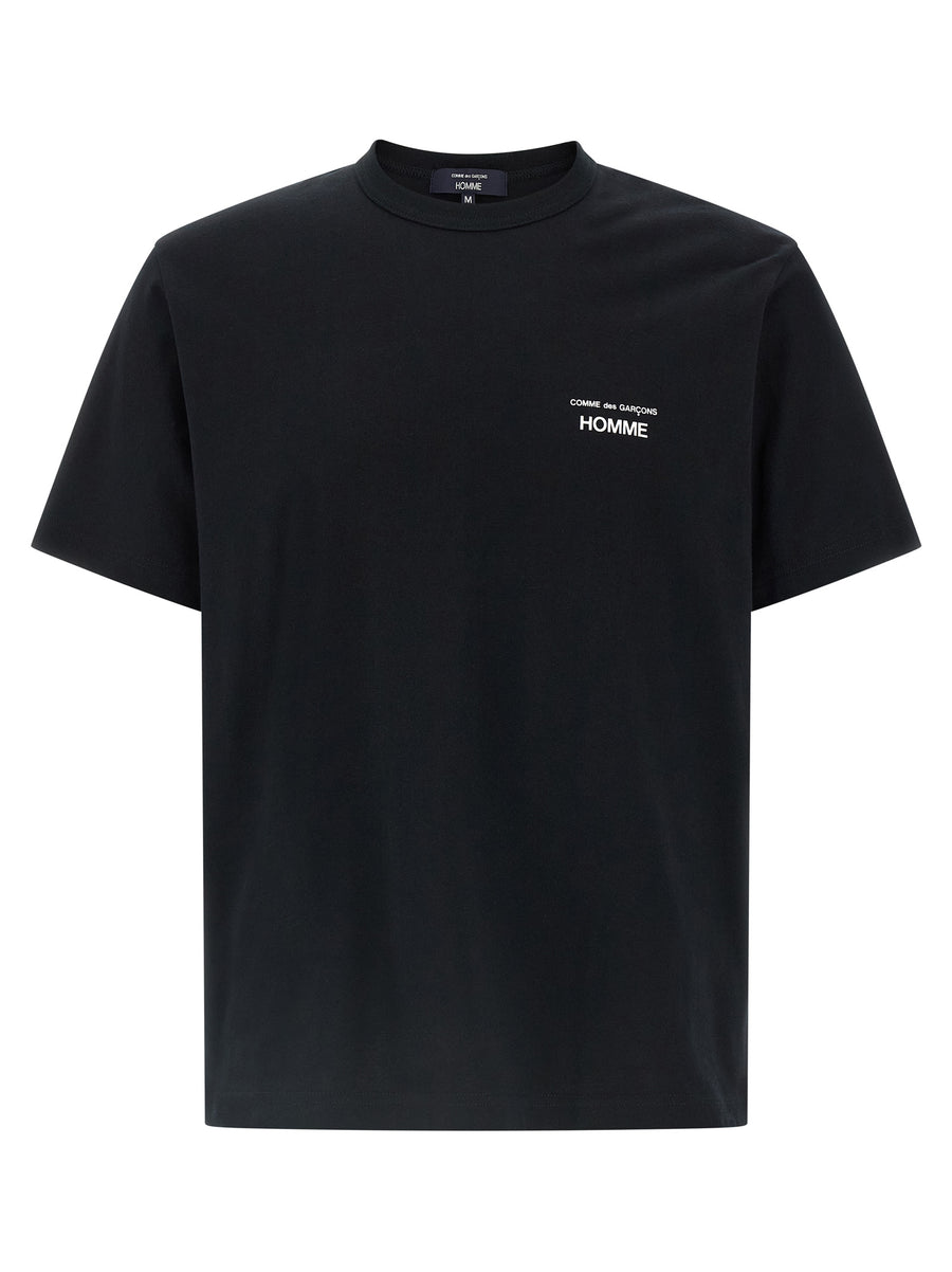 Comme des Garçons 100% cotton t-shirt in black