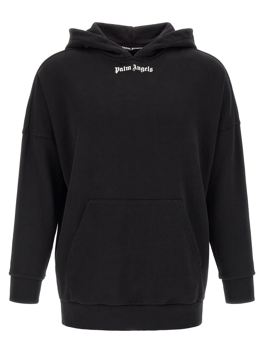 Palm Angels 100% Cotton hoodie in black