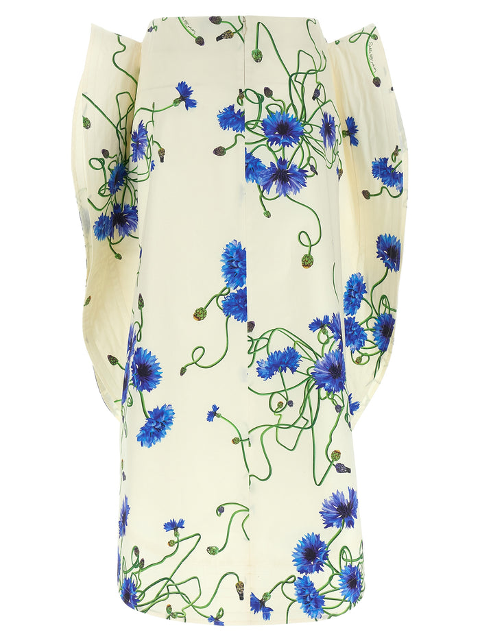Stella McCartney 100% Cotton skirt in blue — view 2