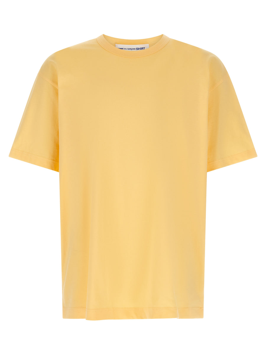 Comme des Garçons 100% Cotton t-shirt in yellow