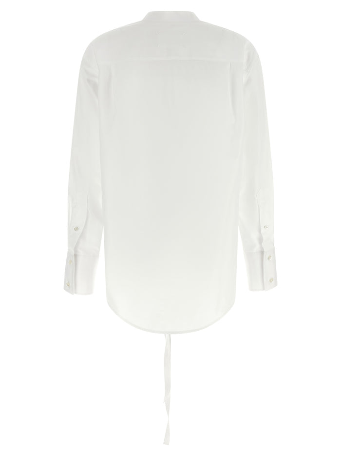 Maison Margiela 100% cotton blouse in white — view 2