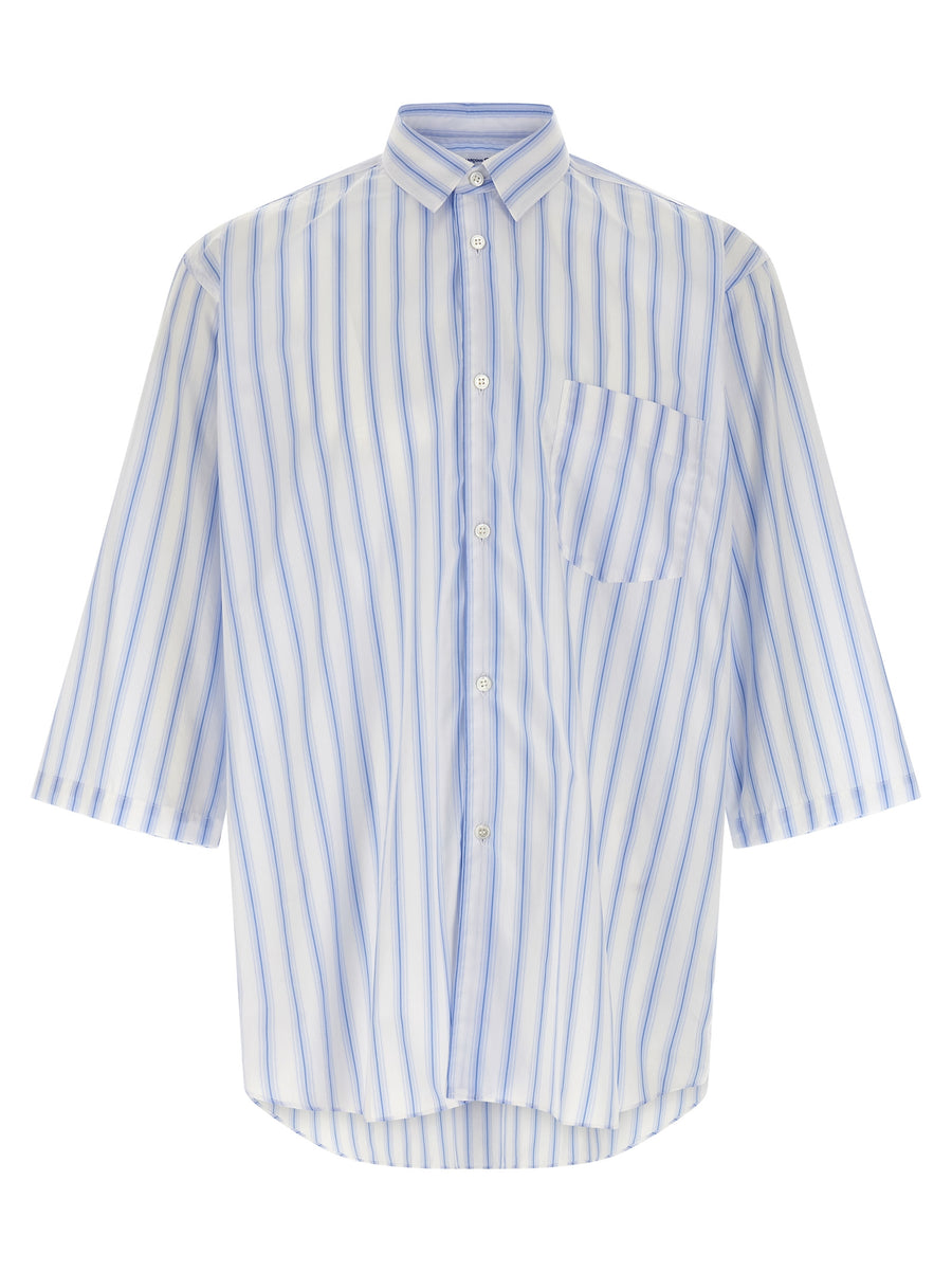 Comme des Garçons 100% cotton shirt in blue