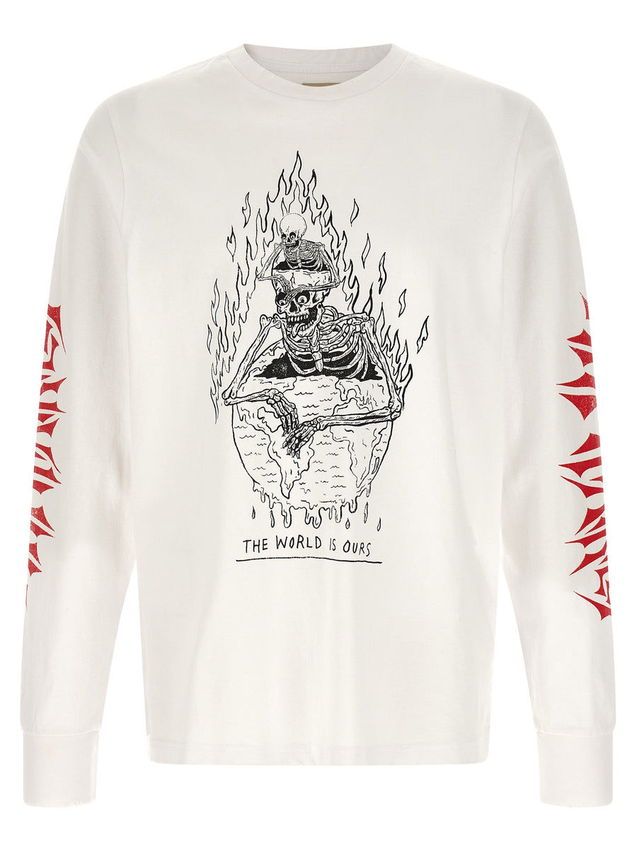 Gallery Dept. 100% Cotton sweatshirt in white