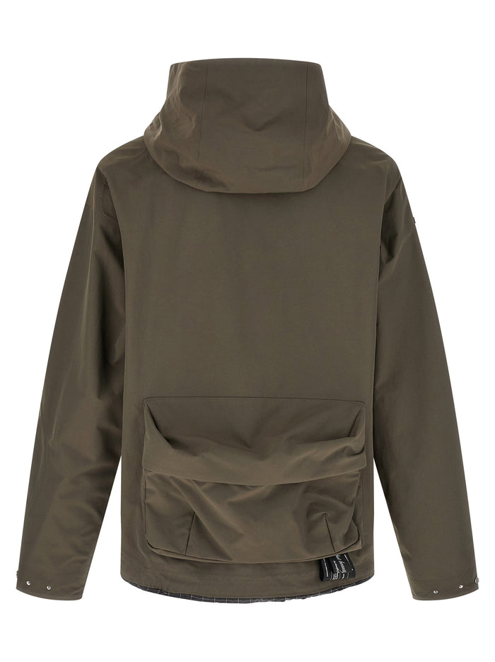 Undercover 100% Nylon parka in gray — view 2