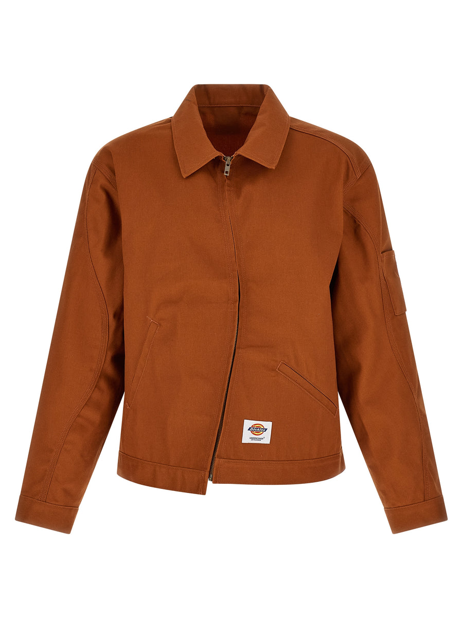 Undercover 65% polyester jacket in brown