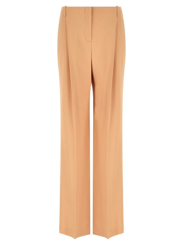 Ermanno Scervino 57% acetate trousers in beige