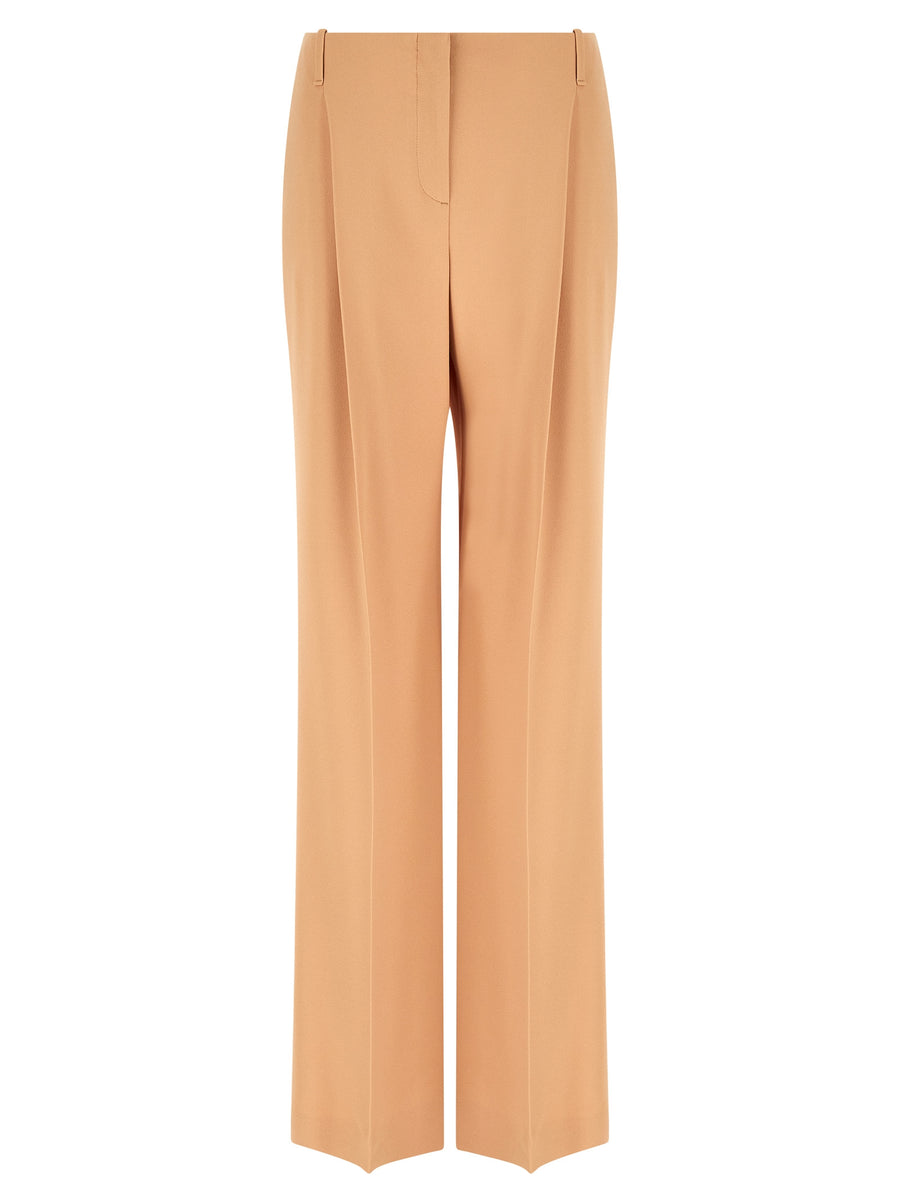 Ermanno Scervino 57% acetate trousers in beige