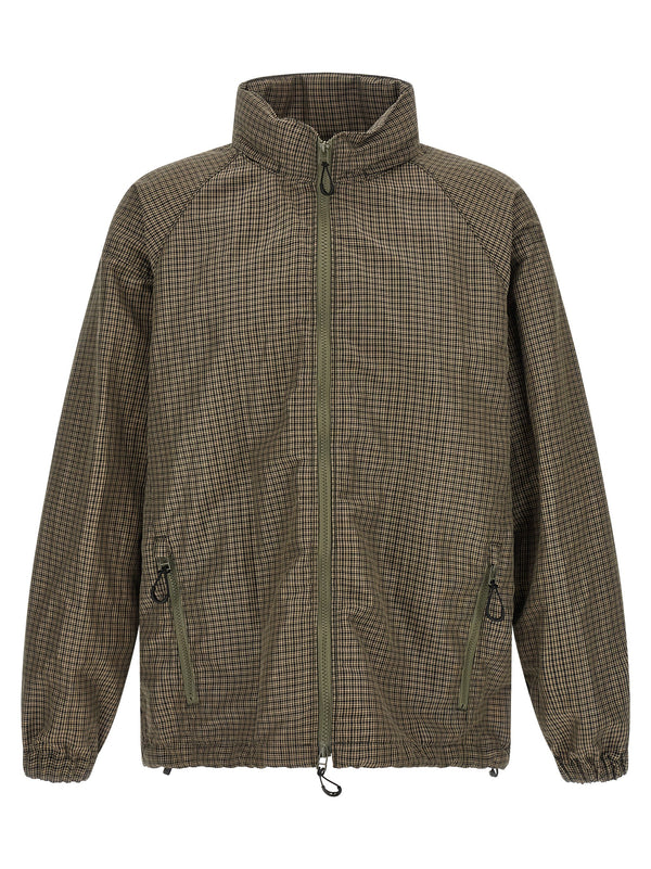Comme des Garçons 67% linen jacket in green