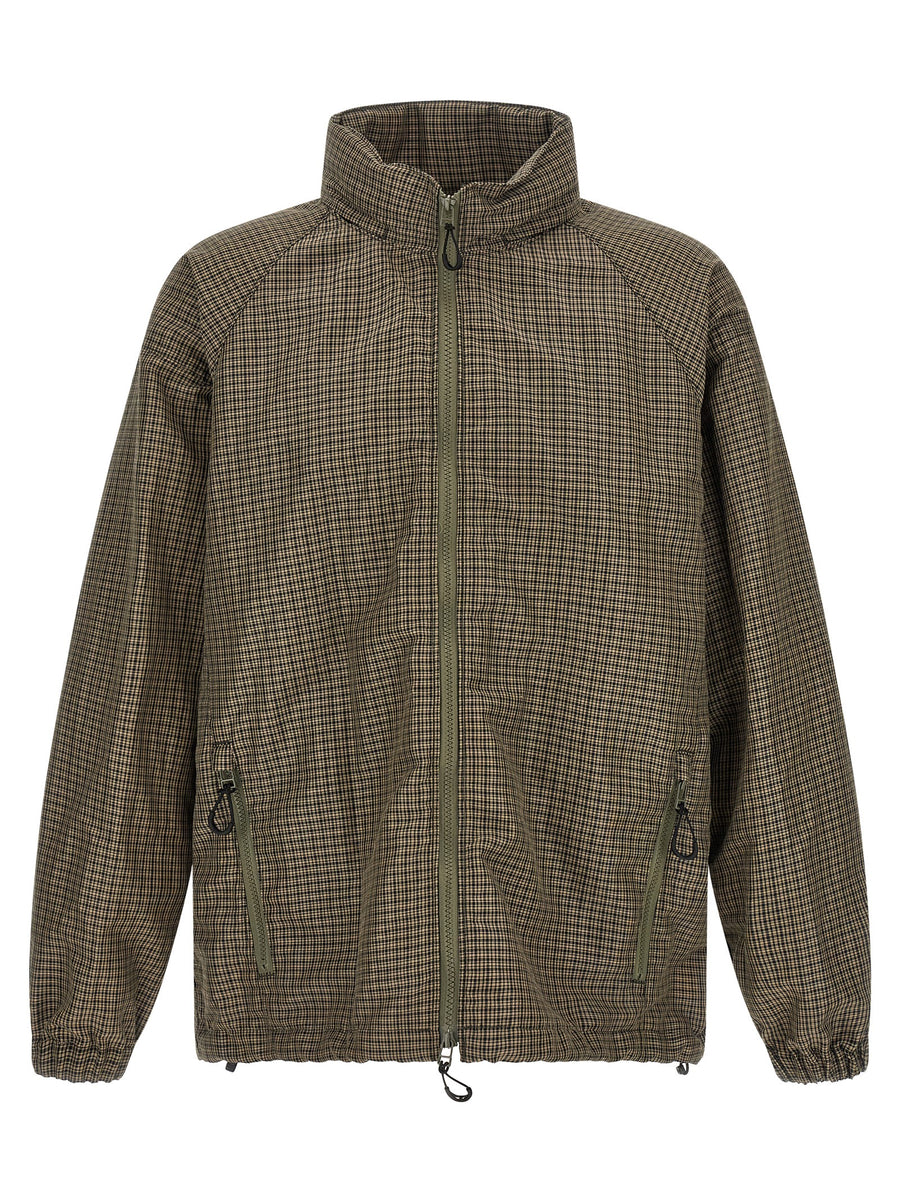 Comme des Garçons 67% linen jacket in green