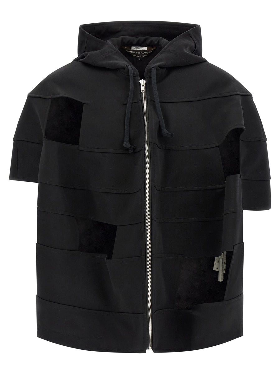 Comme des Garçons 100% Wool jacket in black