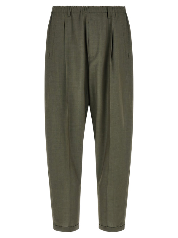 Magliano 100% Virgin Wool trousers in green