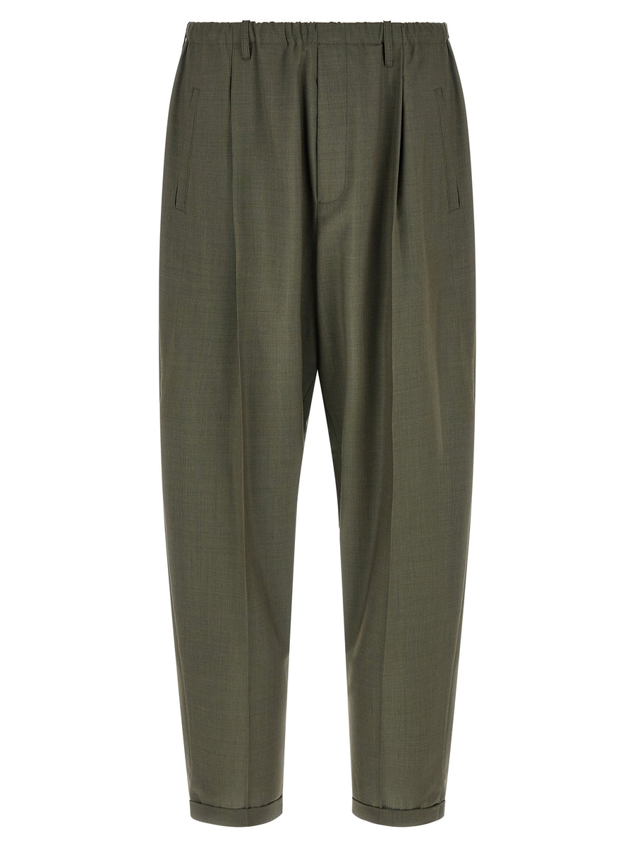 Magliano 100% Virgin Wool trousers in green