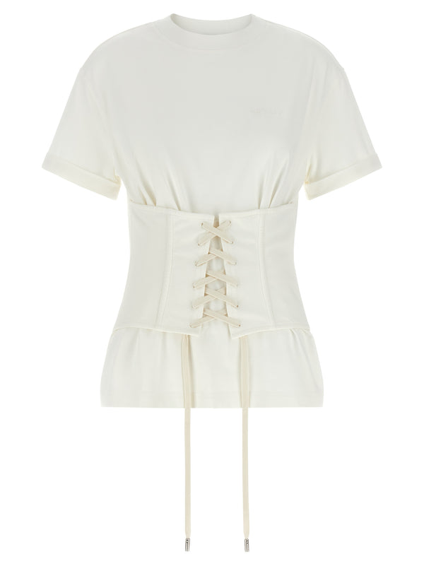 Alexander McQueen 100% Cotton t-shirt in white