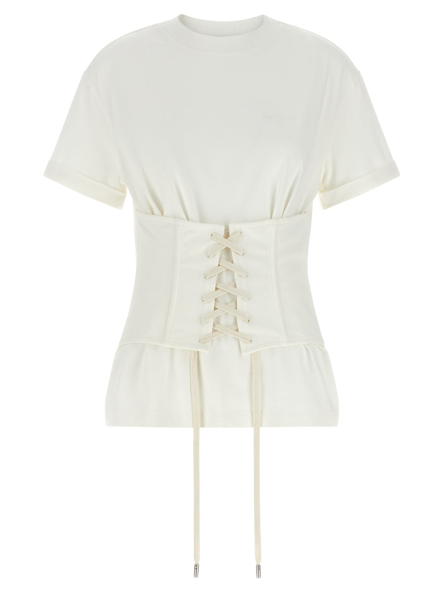Alexander McQueen 100% Cotton t-shirt in white