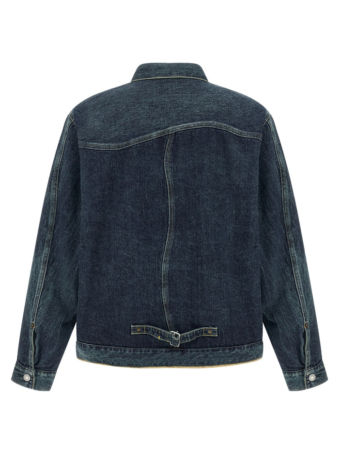 Undercover 100% Cotton jacket in blue — view 2