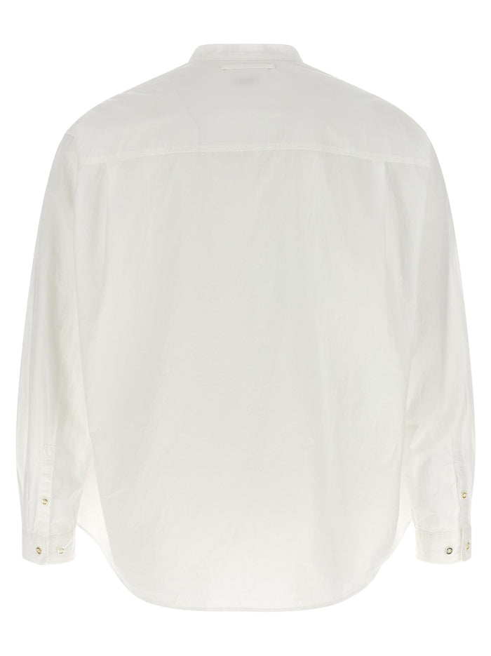 Undercover 100% cotton overshirt in white — view 2