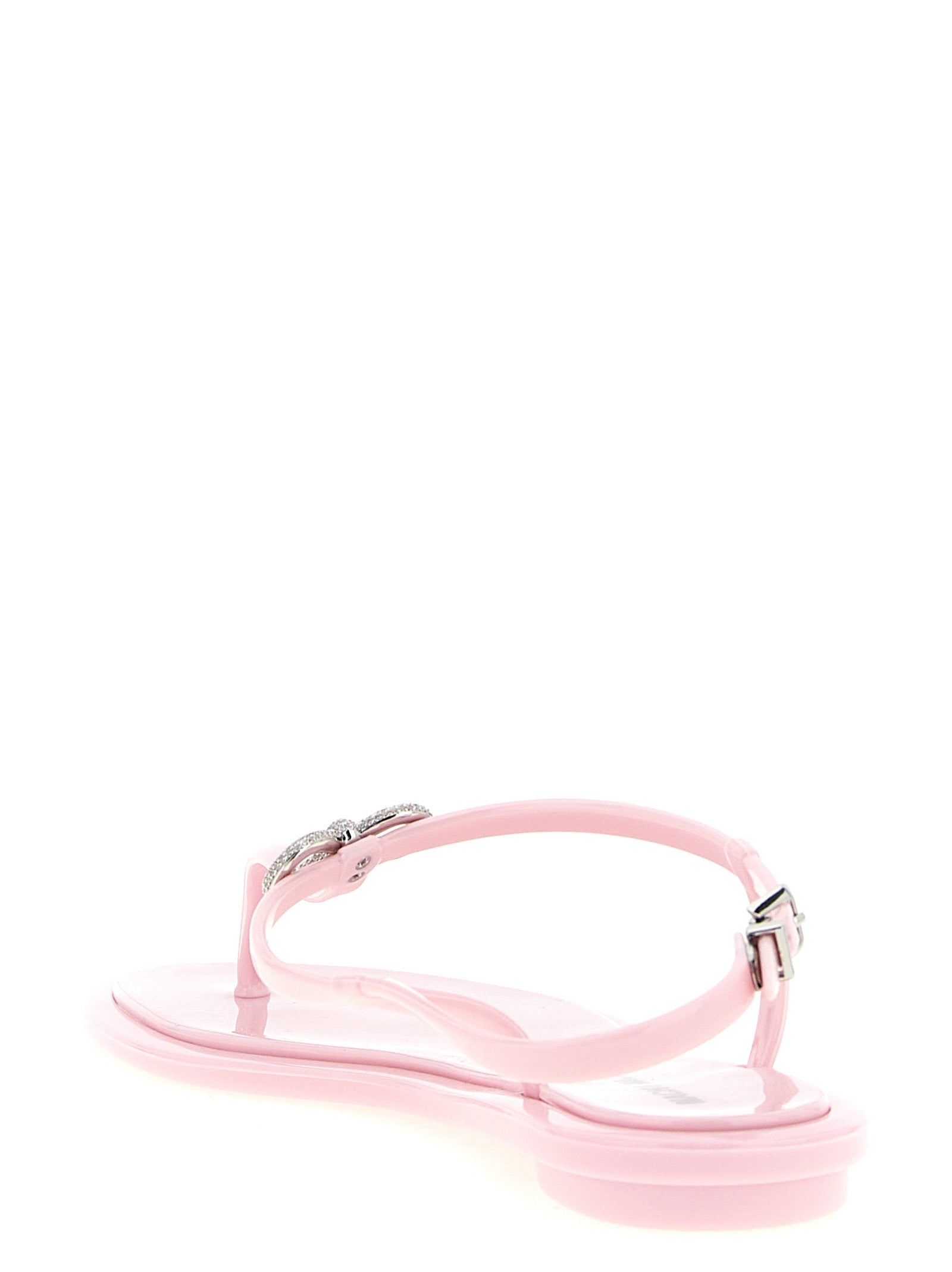 Mach & Mach 100% PVC sandal in pink — view 3