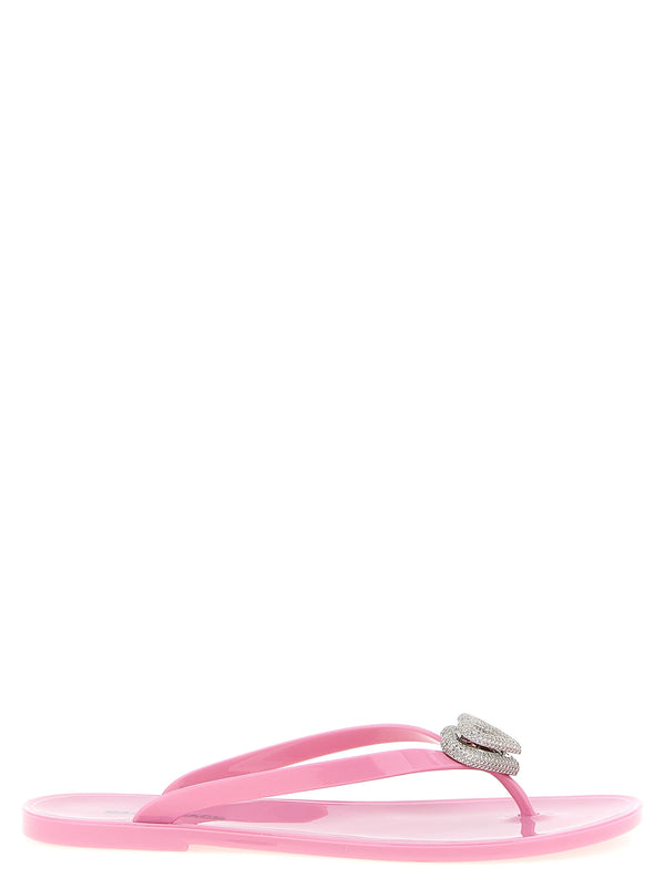 Mach & Mach 100% PVC sandals in pink