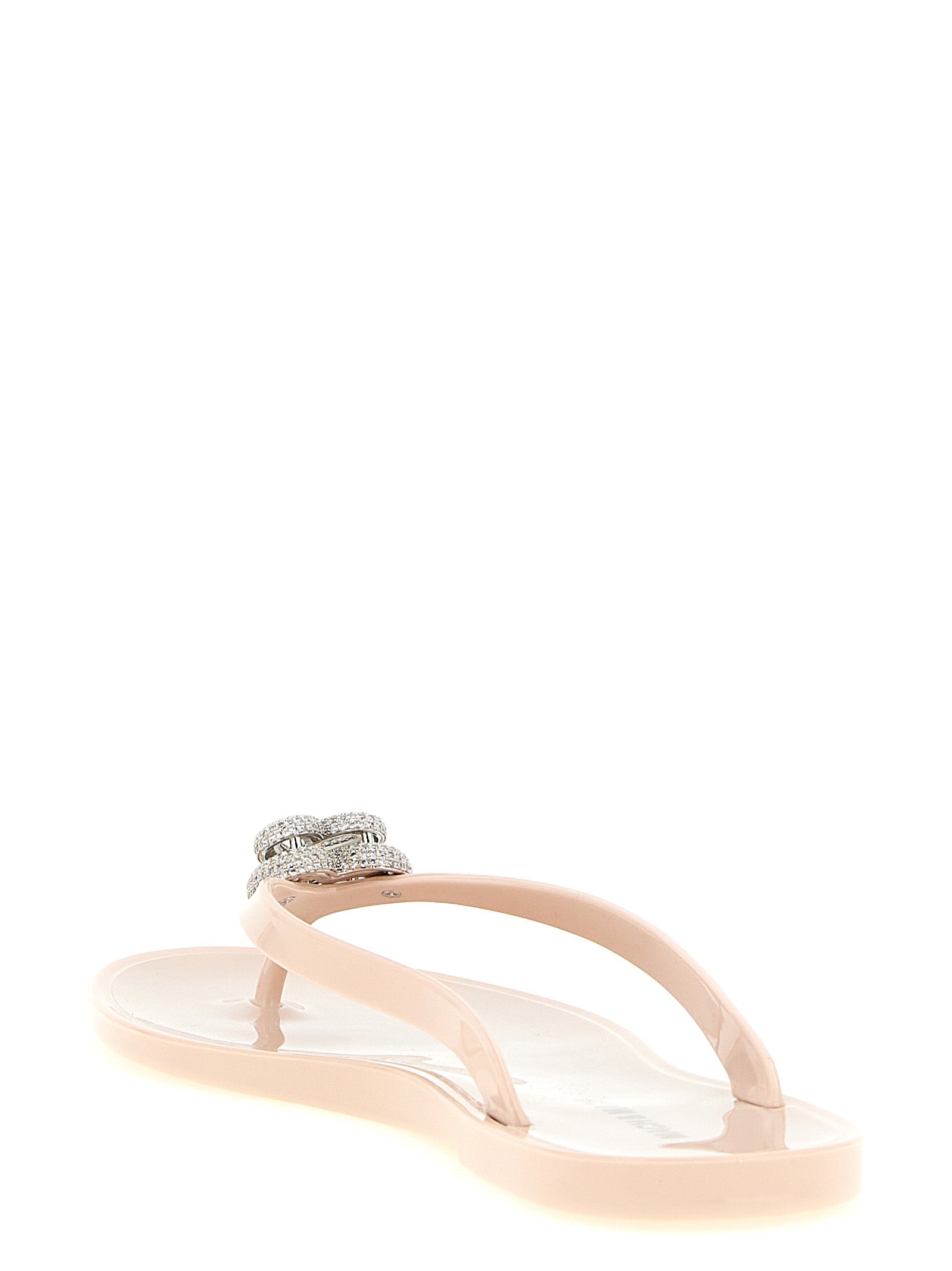 Mach & Mach 100% PVC sandals in pink — view 3