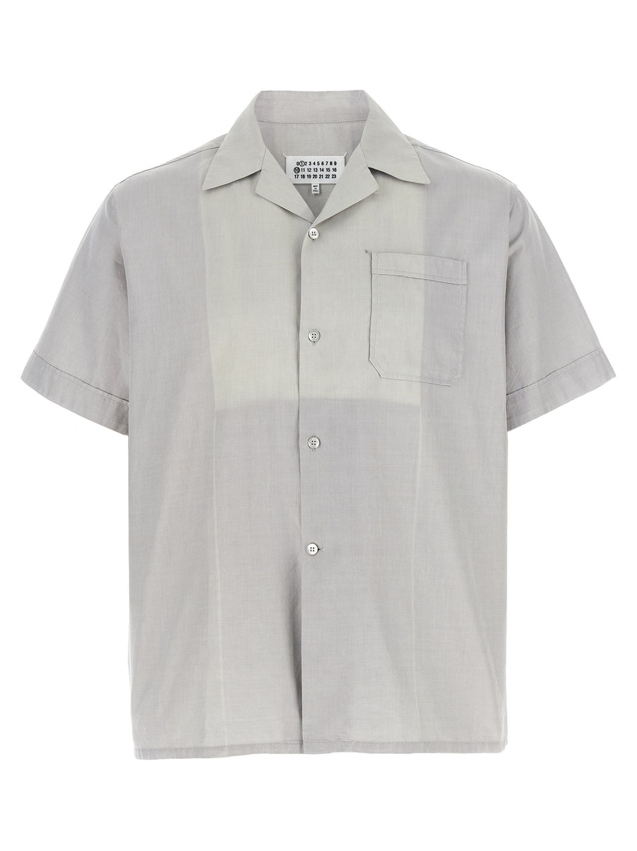 Maison Margiela 100% cotton shirt in gray