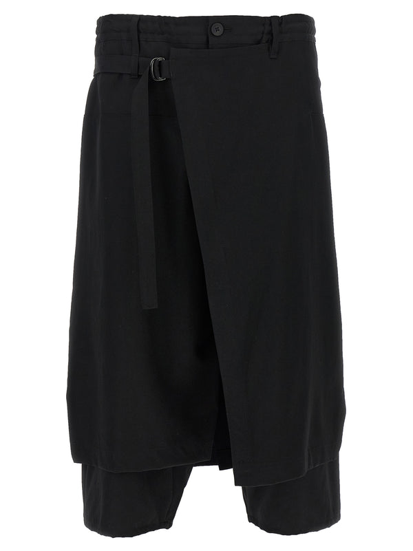 Black Wool Knee Length Clothing