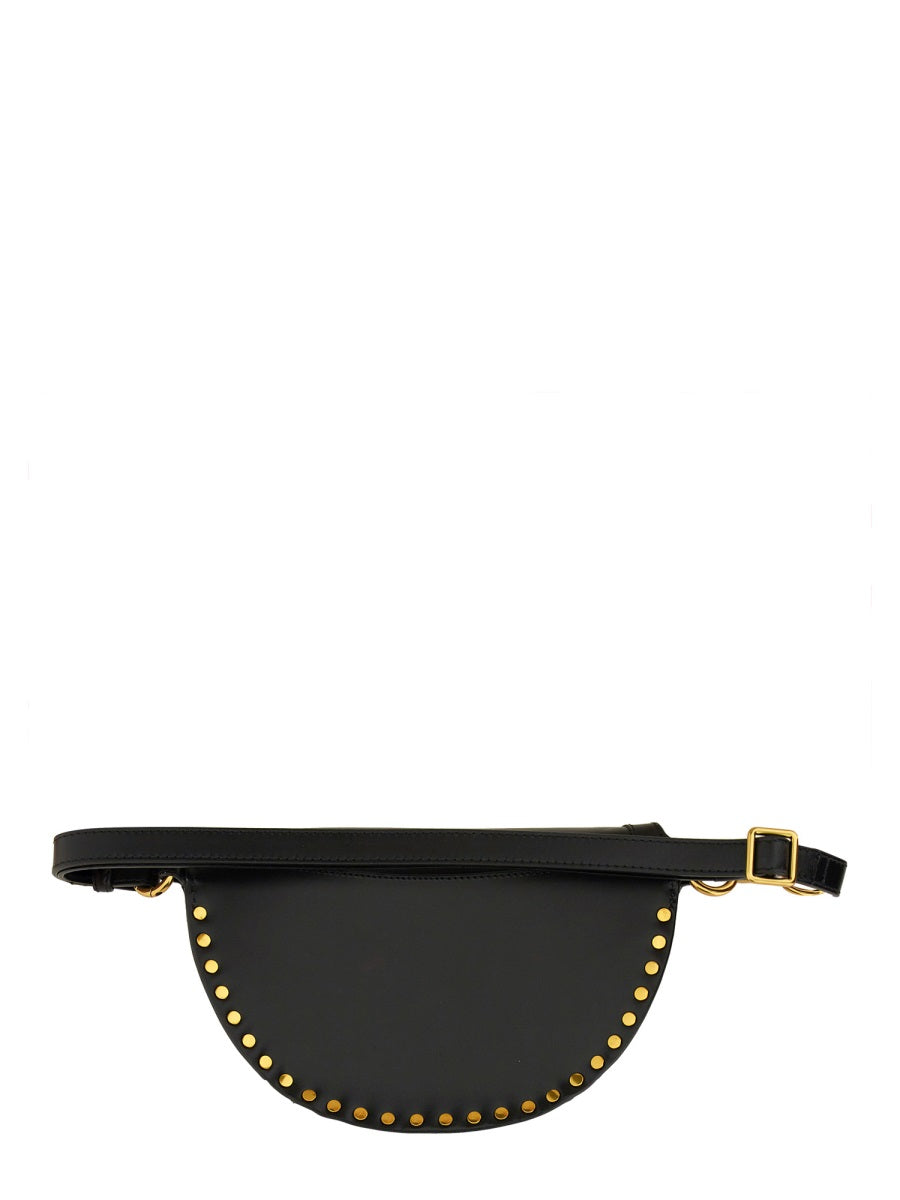 Waist Bag Skano Black Calf Leather Shoulder