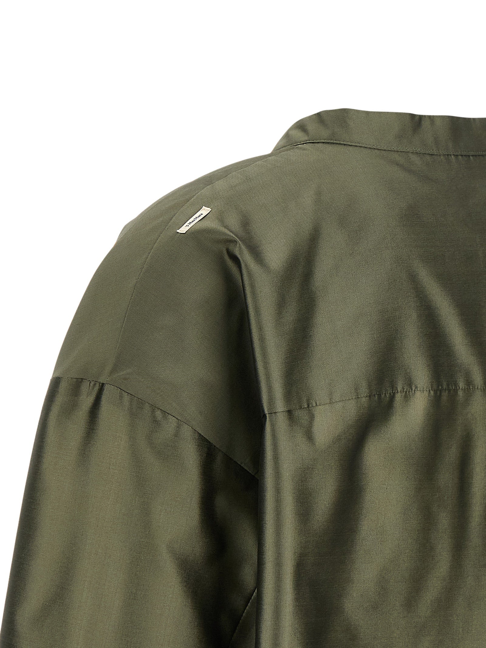 'S Max Mara 71% Polyester blouse in green — view 5