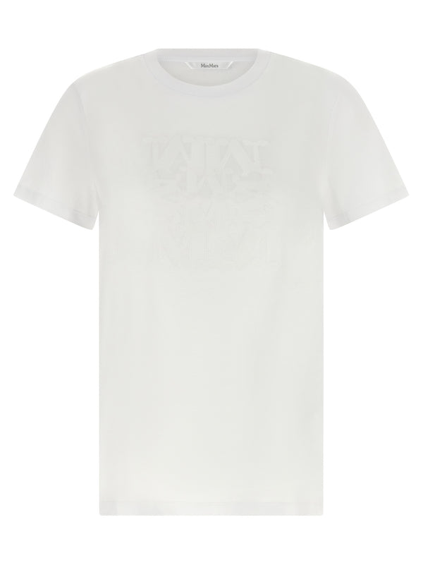 Max Mara 100% Cotton t-shirt in white