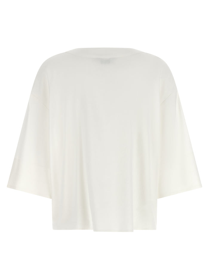 Max Mara 62% Linen blouse in white — view 2