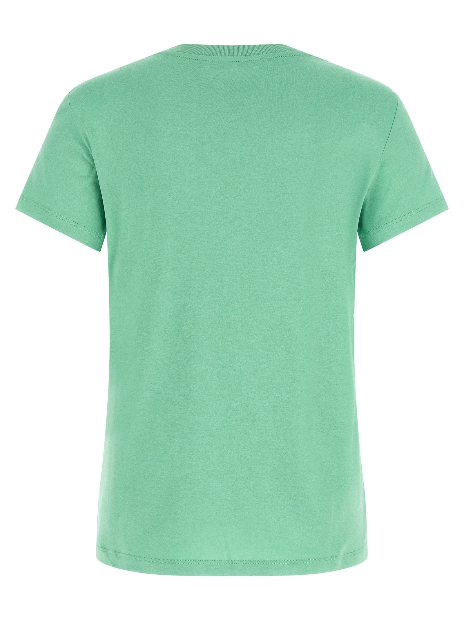 Max Mara 100% cotton t-shirt in green — view 2