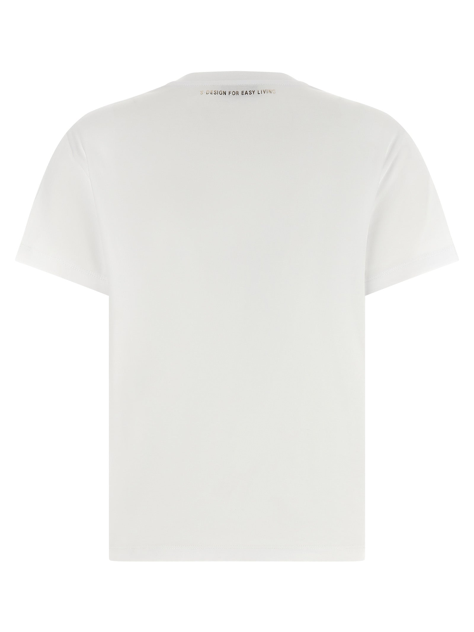 'S Max Mara 100% cotton t-shirt in white — view 2