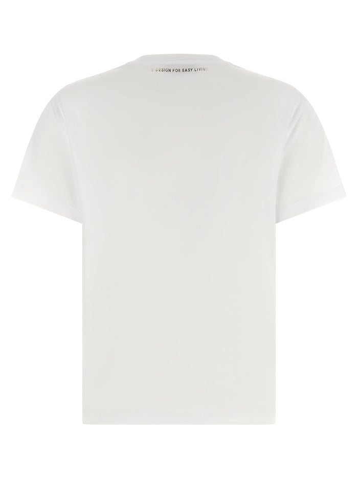 'S Max Mara 100% cotton t-shirt in white — view 2