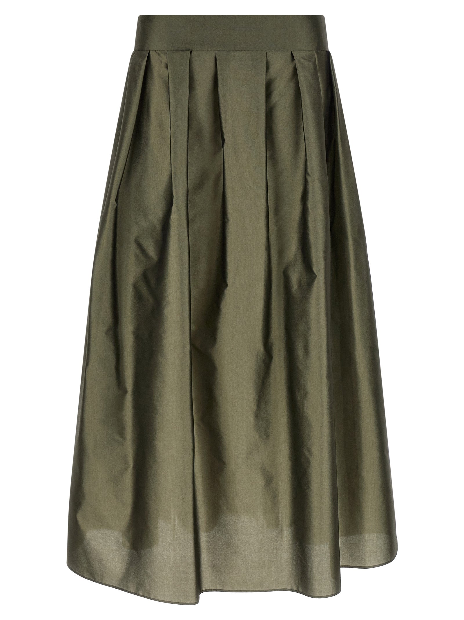 'S Max Mara 71% polyester skirt in green
