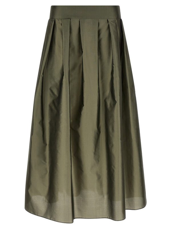 'S Max Mara 71% polyester skirt in green
