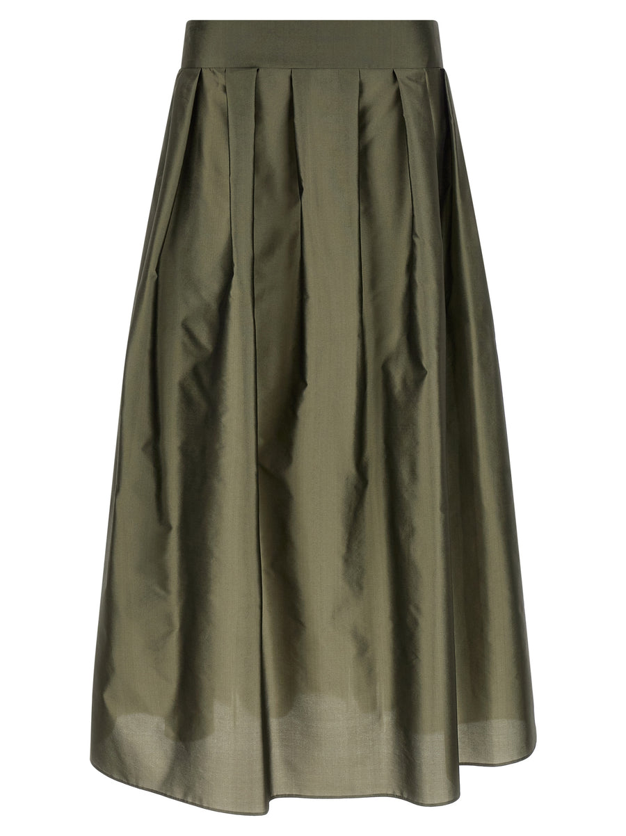 'S Max Mara 71% polyester skirt in green