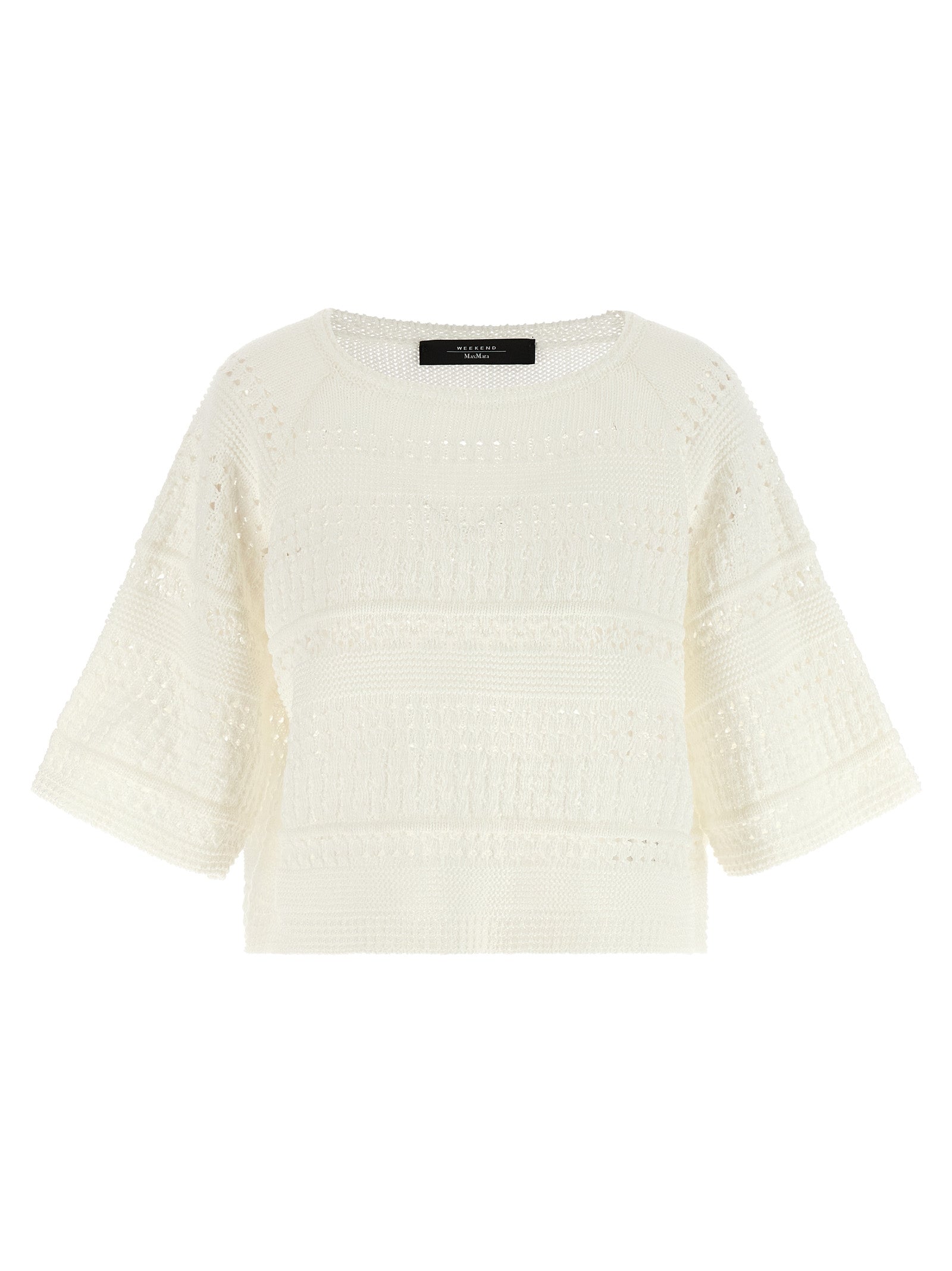 Max Mara 100% Cotton sweater in white