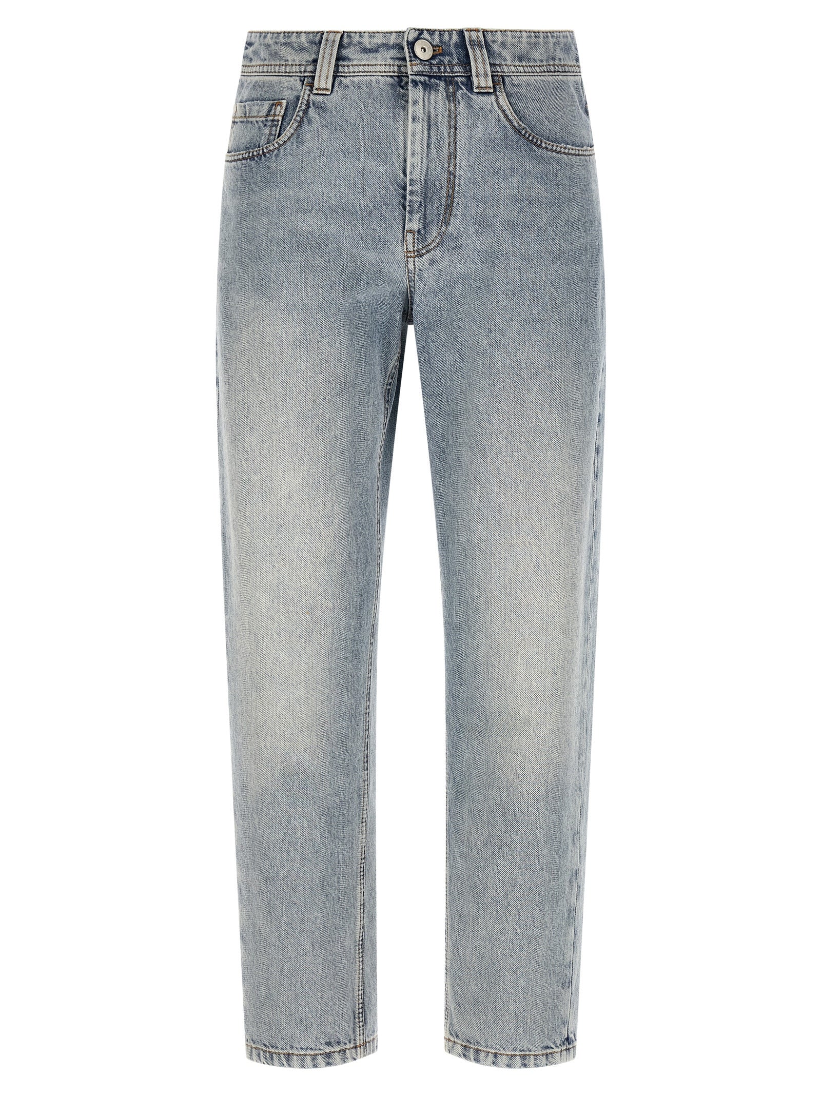 Brunello Cucinelli 100% cotton jeans in blue