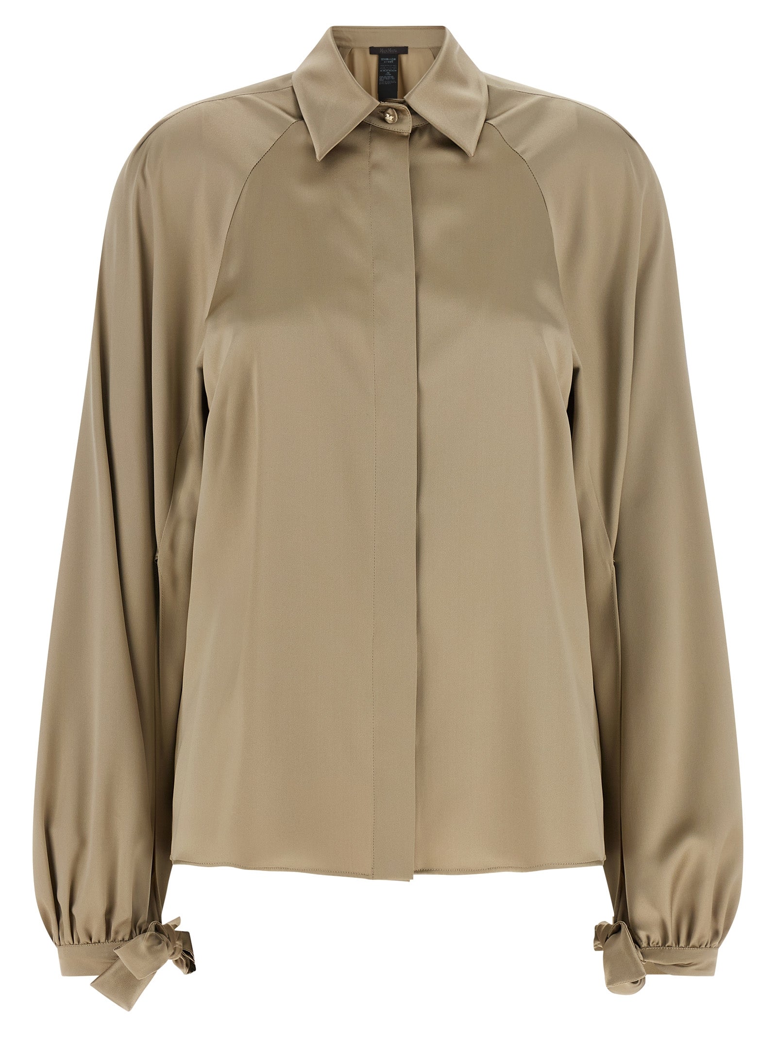 Max Mara 100% Silk blouse in beige