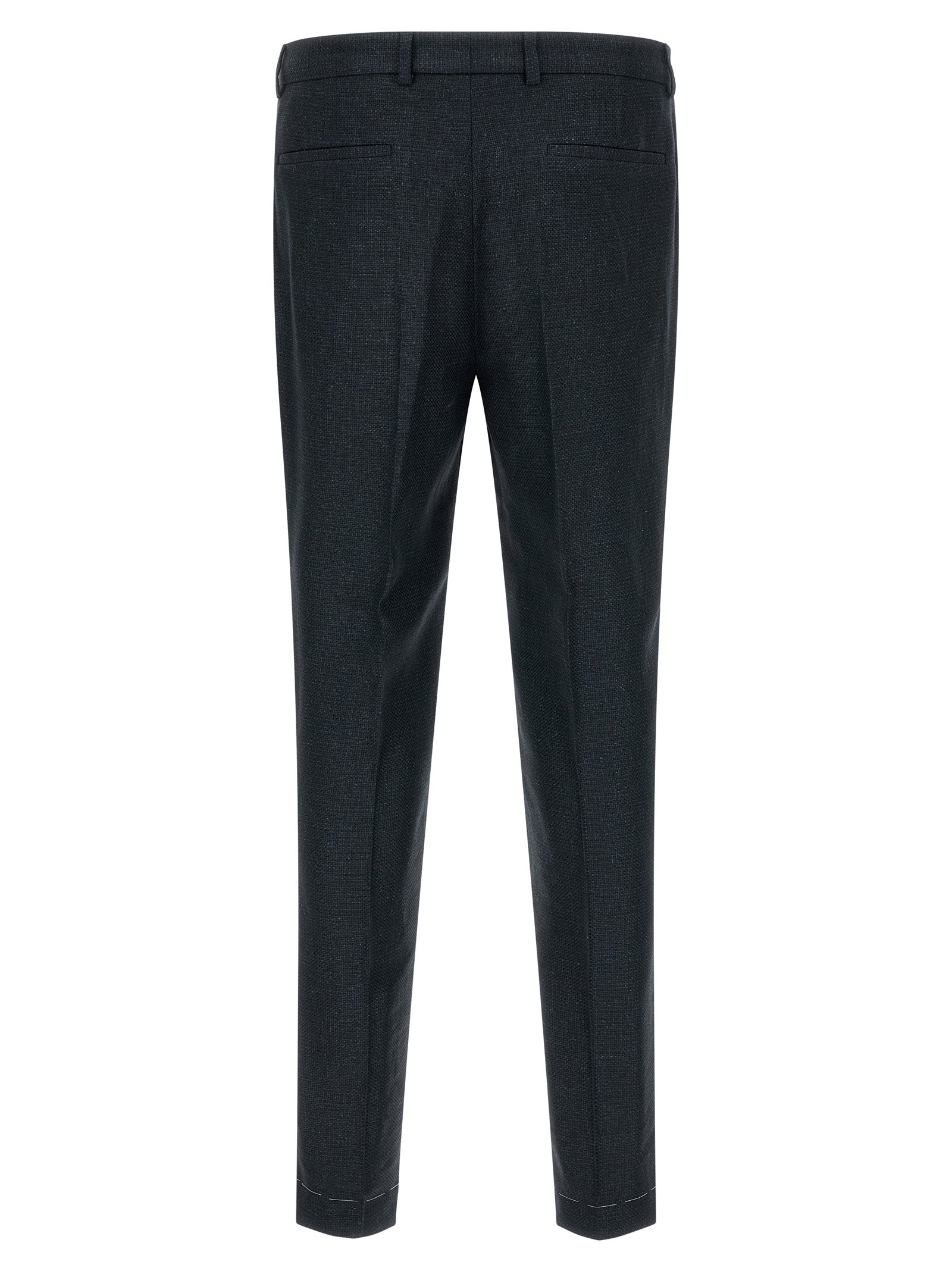 Brunello Cucinelli 49% Silk suit in black — view 5