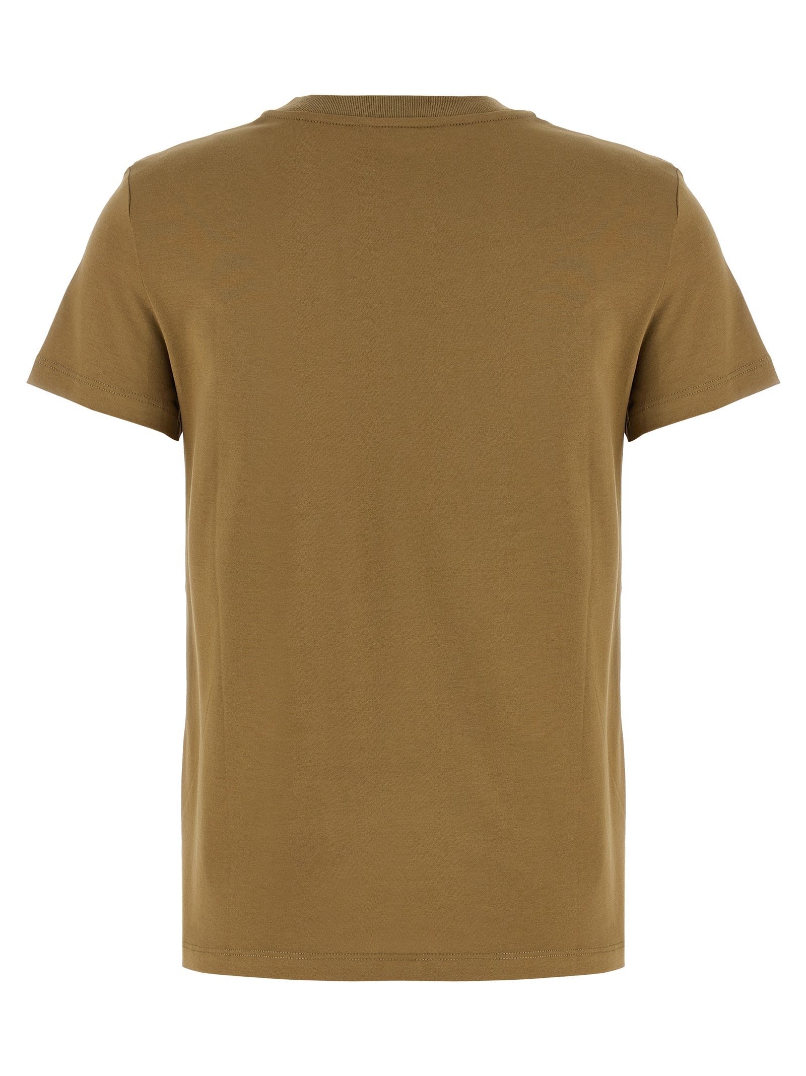 Max Mara 100% Cotton t-shirt in brown — view 2