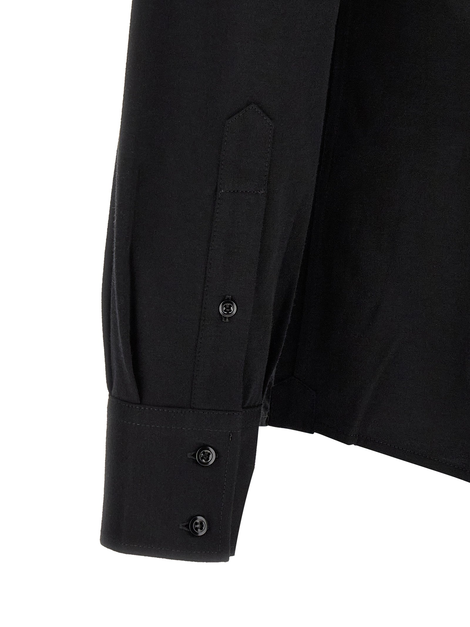 Brunello Cucinelli 100% Cotton shirt in black — view 4